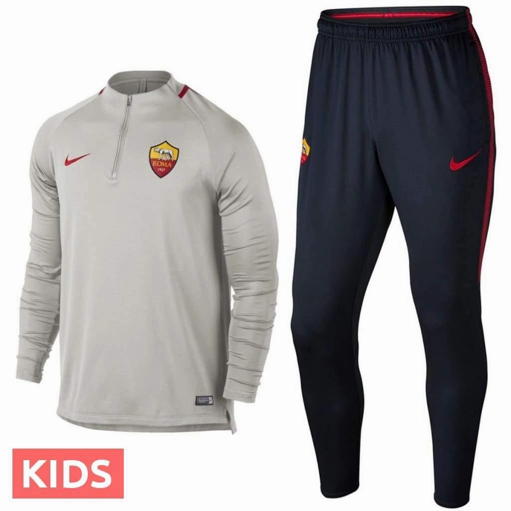 Animal Print Kids - AS Roma Training Technical Soccer Tracksuit 2018 - Nike