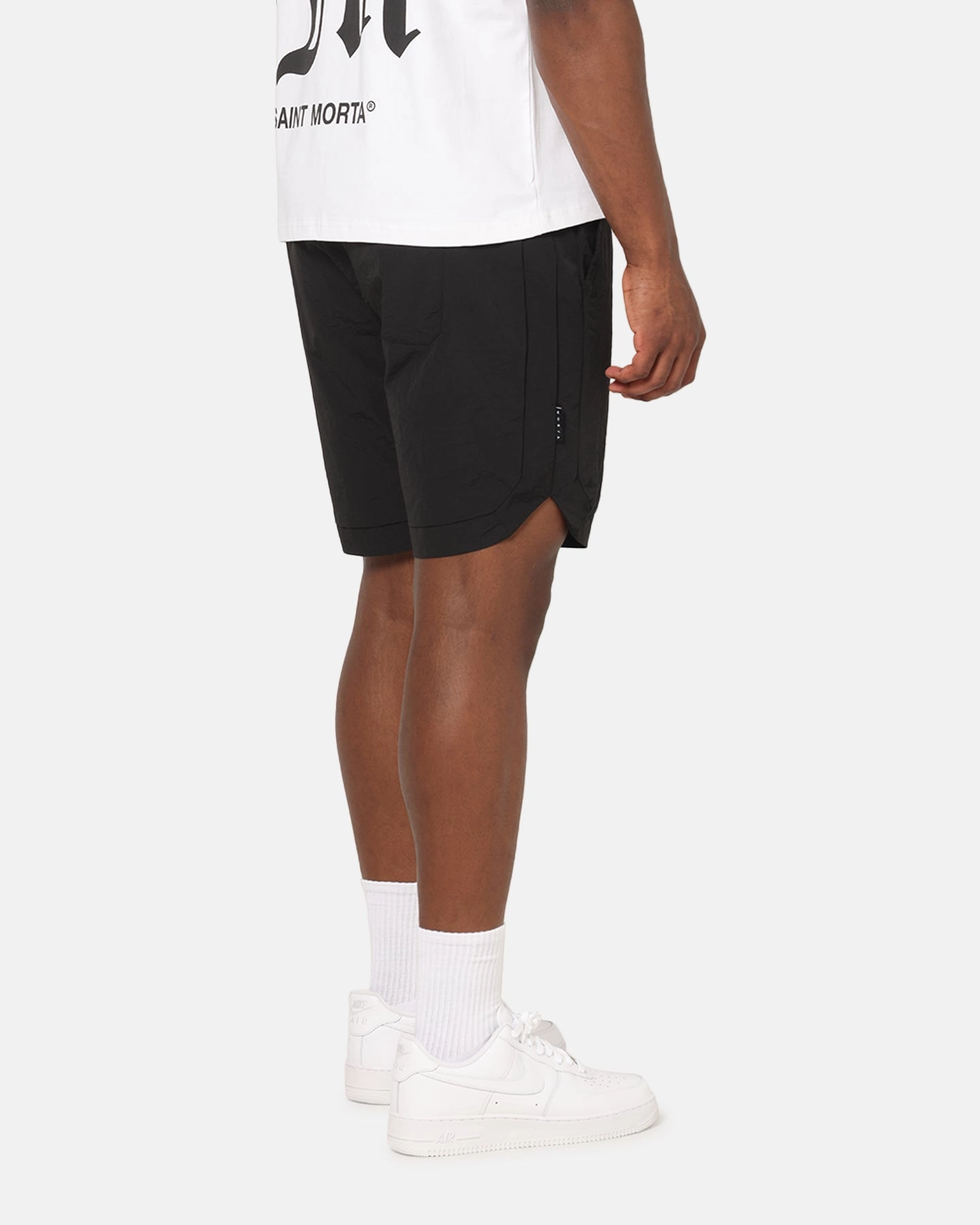 concert outfit Saint Morta Lucius Shorts Black/Pink