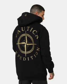 Nautica Pacific Hoodie Black/Gold Record Generosity