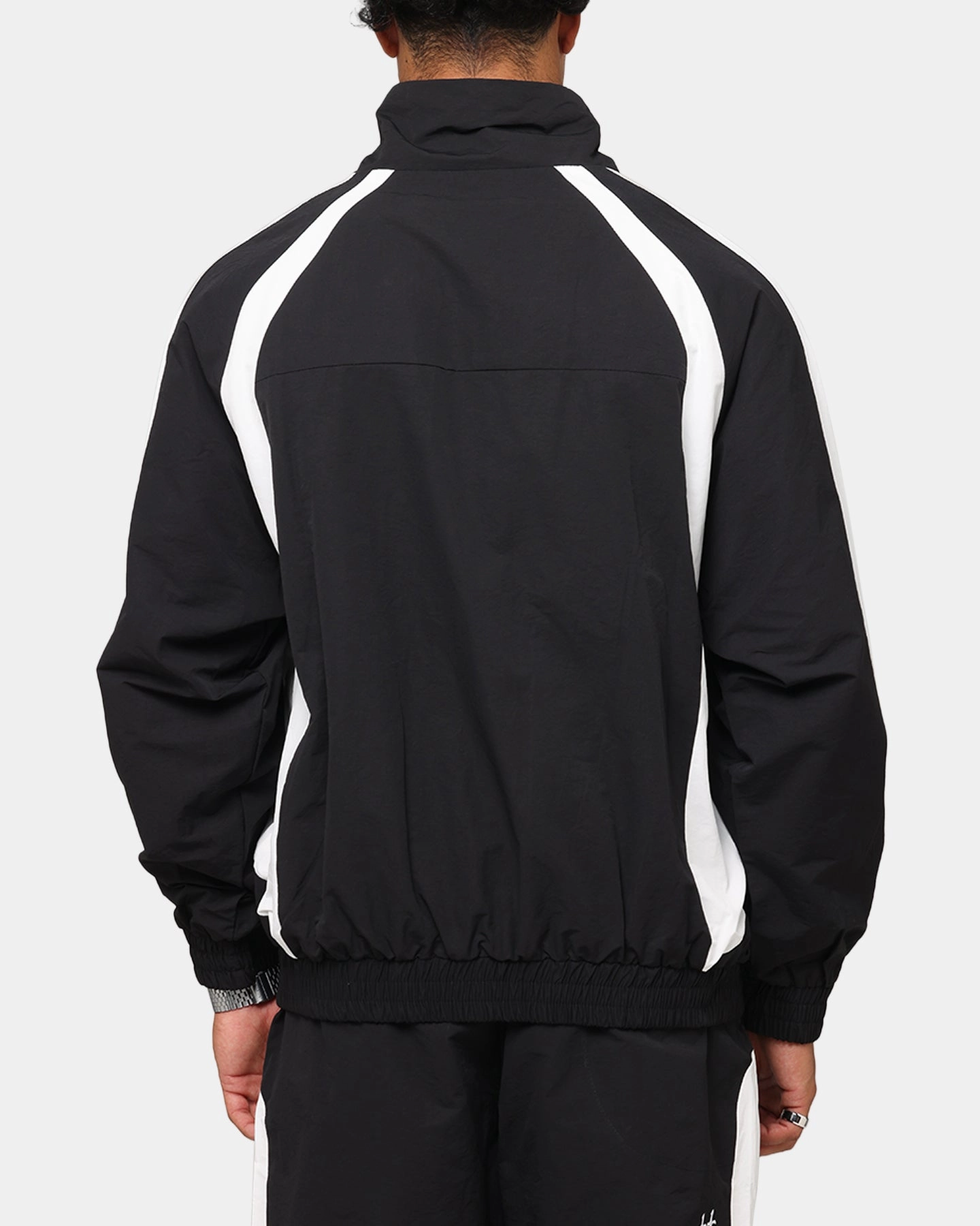 Saint Morta Oblivion Windbreaker Jacket Black/White chefs