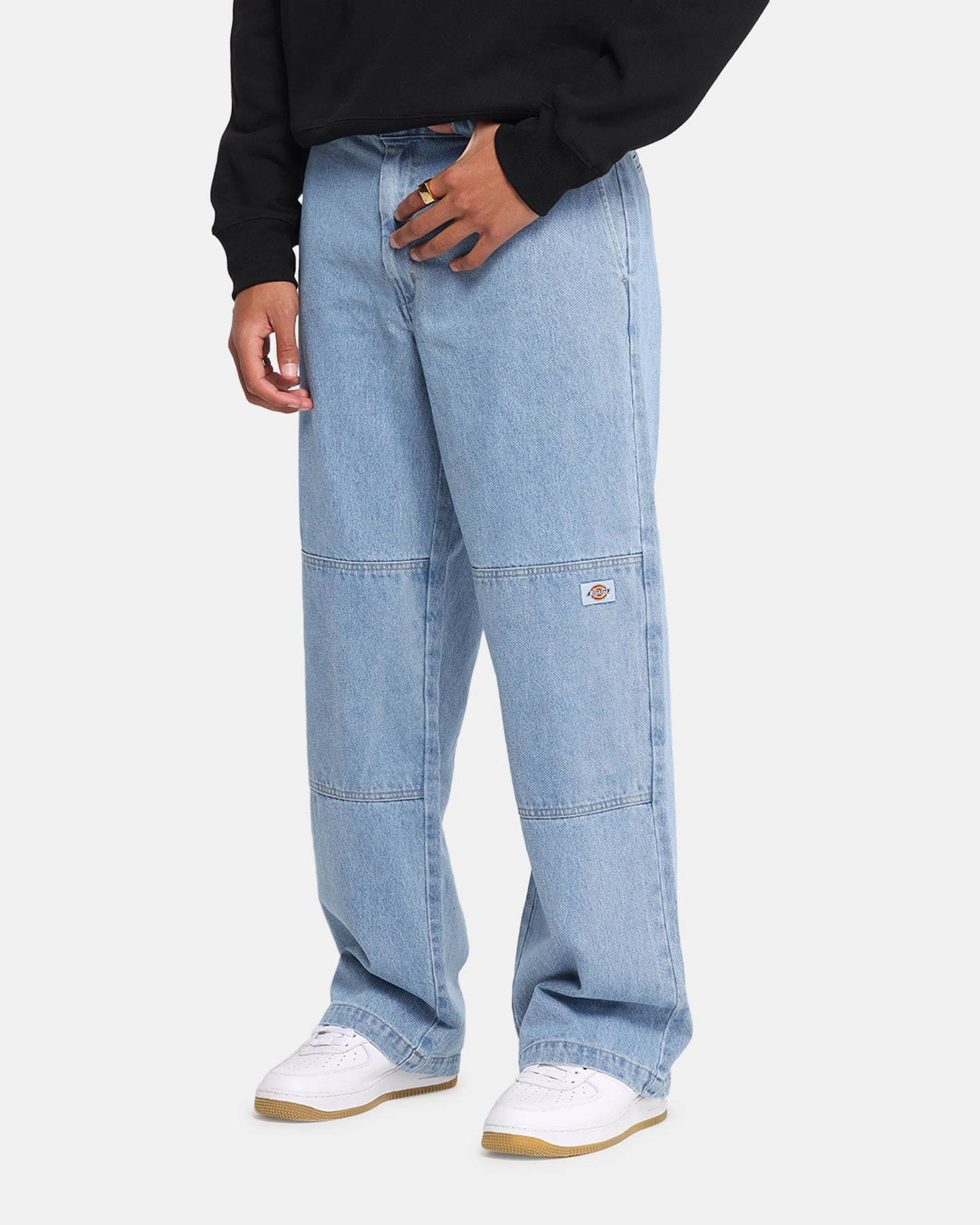 Dickies 82-283AU Denim Jeans Light Indigo Minimalist Pocket Design