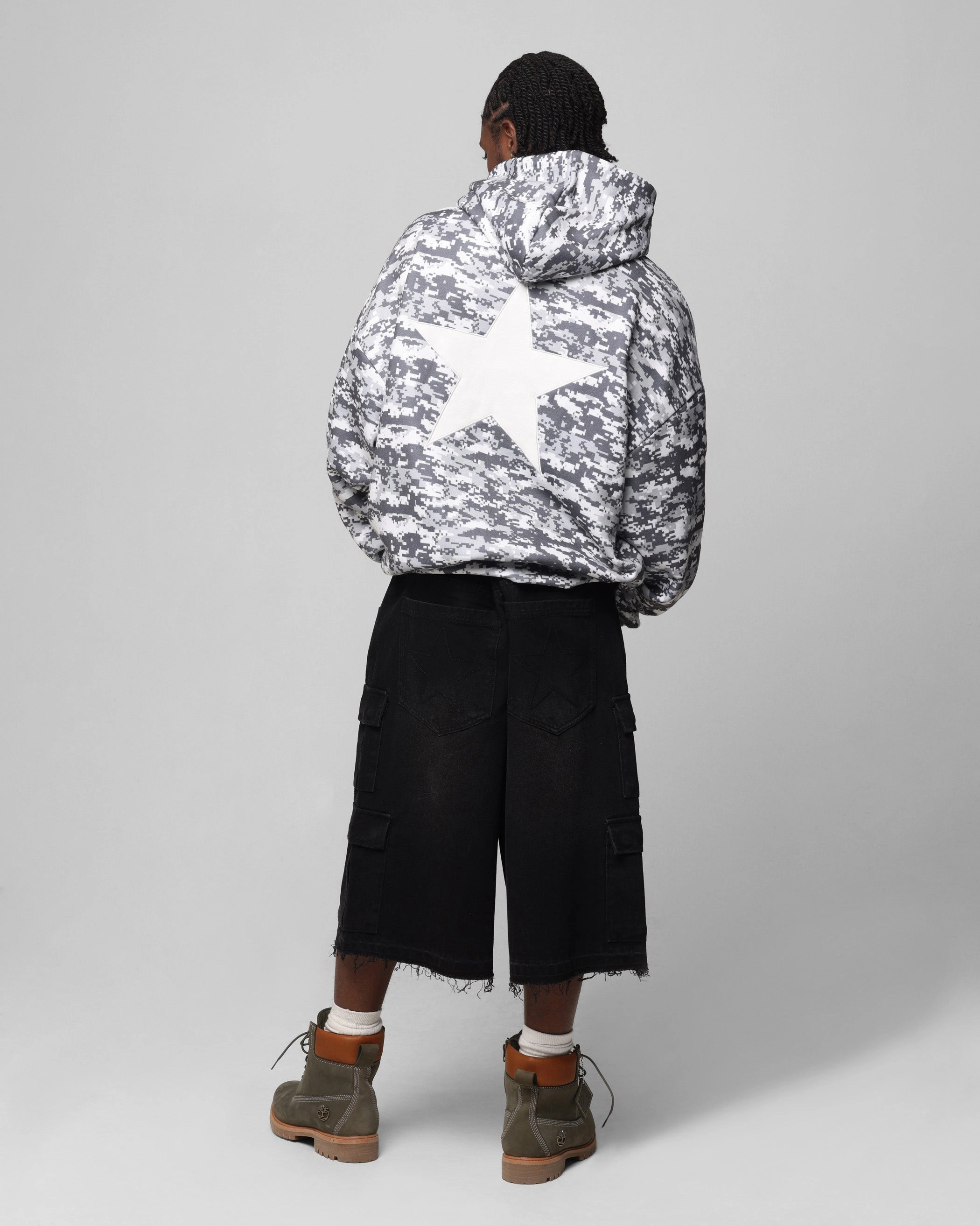 Loiter Soho Hoodie Snow Camo Style Sense