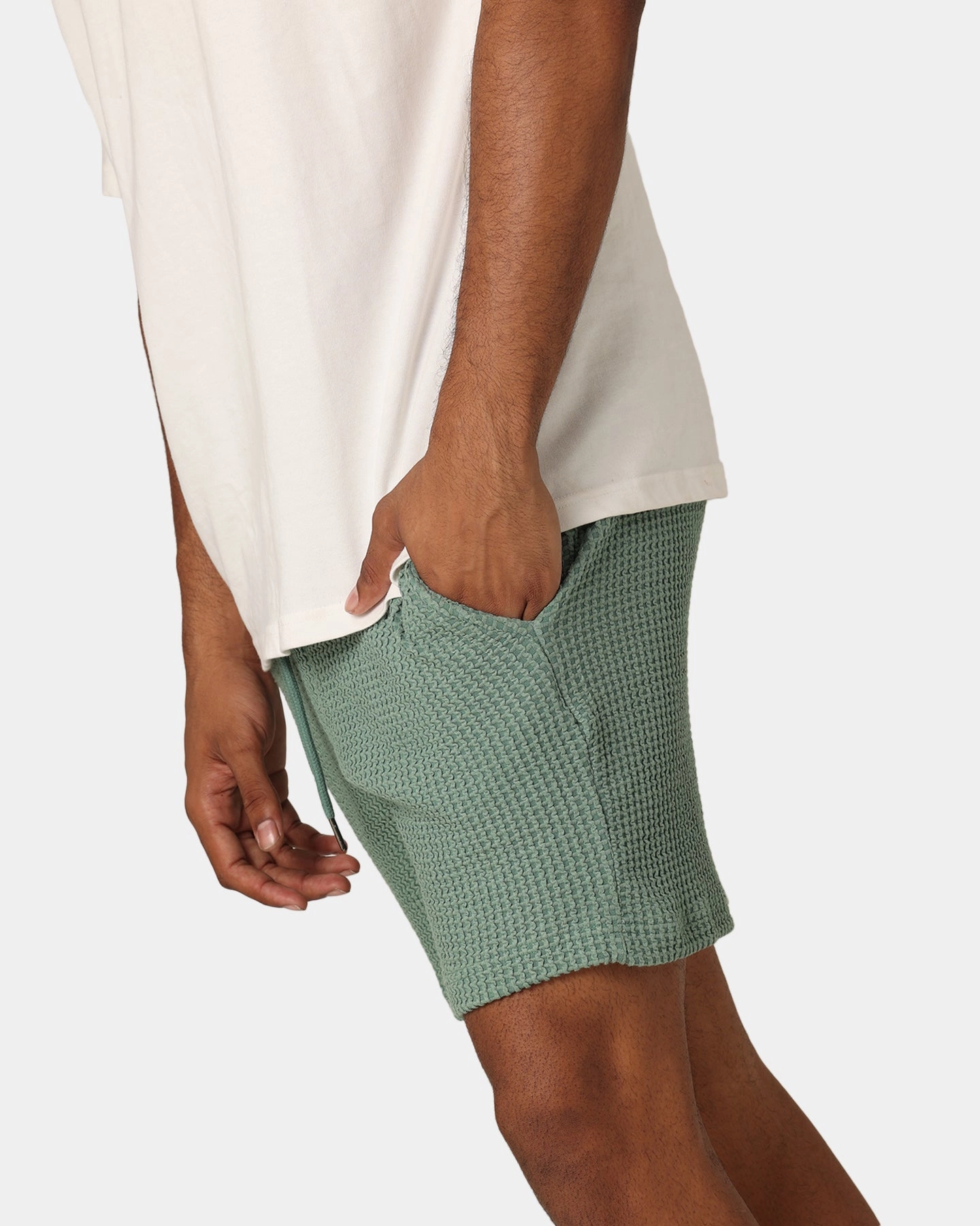 Business casual XXIII Ozzy Waffle Shorts Sage