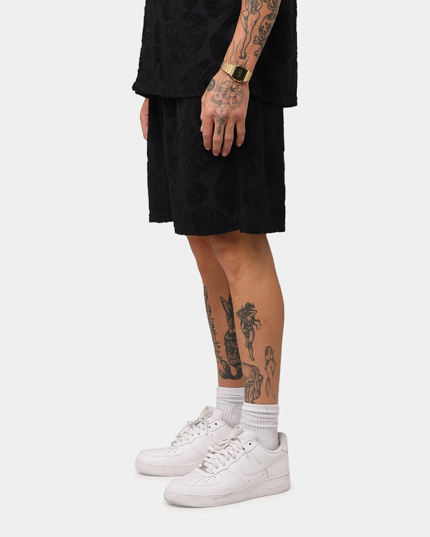 Youth fashion XXIII Dark Amazon Shorts Black
