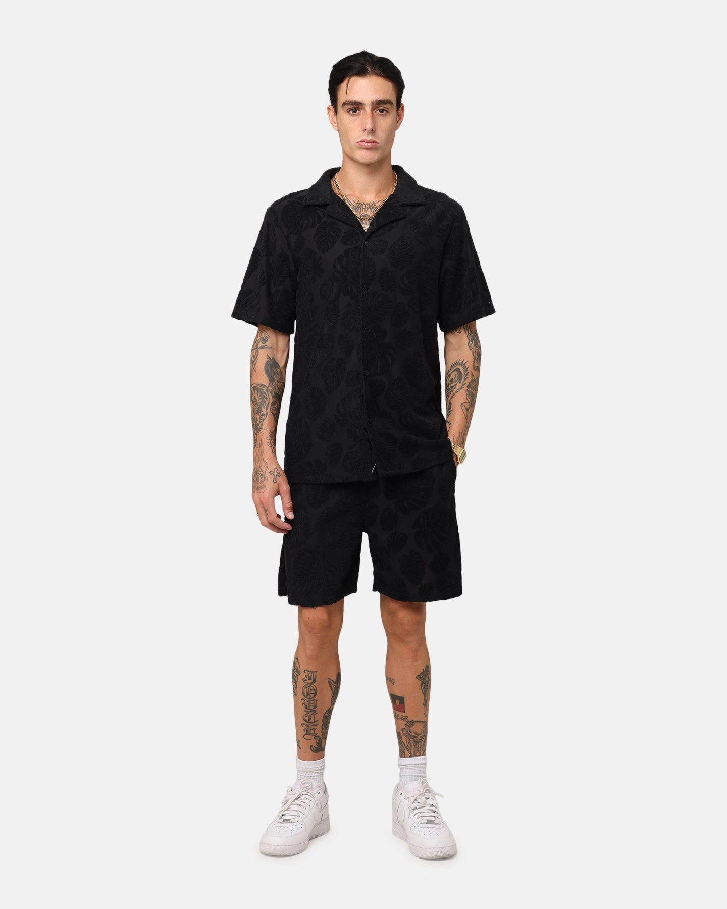 XXIII Dark Amazon Shorts Black EcoFriendlyMaterials