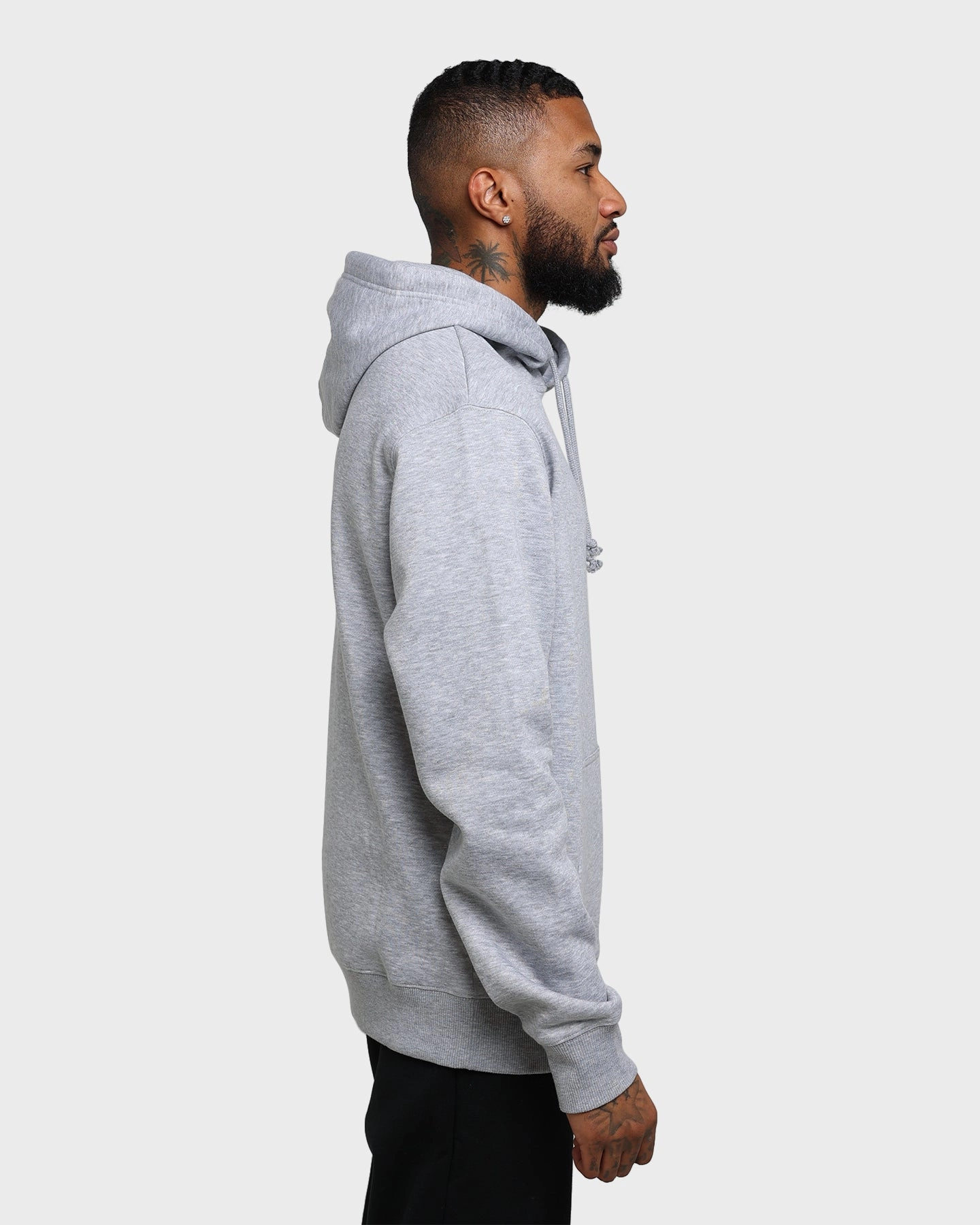 Russell Athletic Originals Small Arch Hoodie Grey Marle Transform Retro