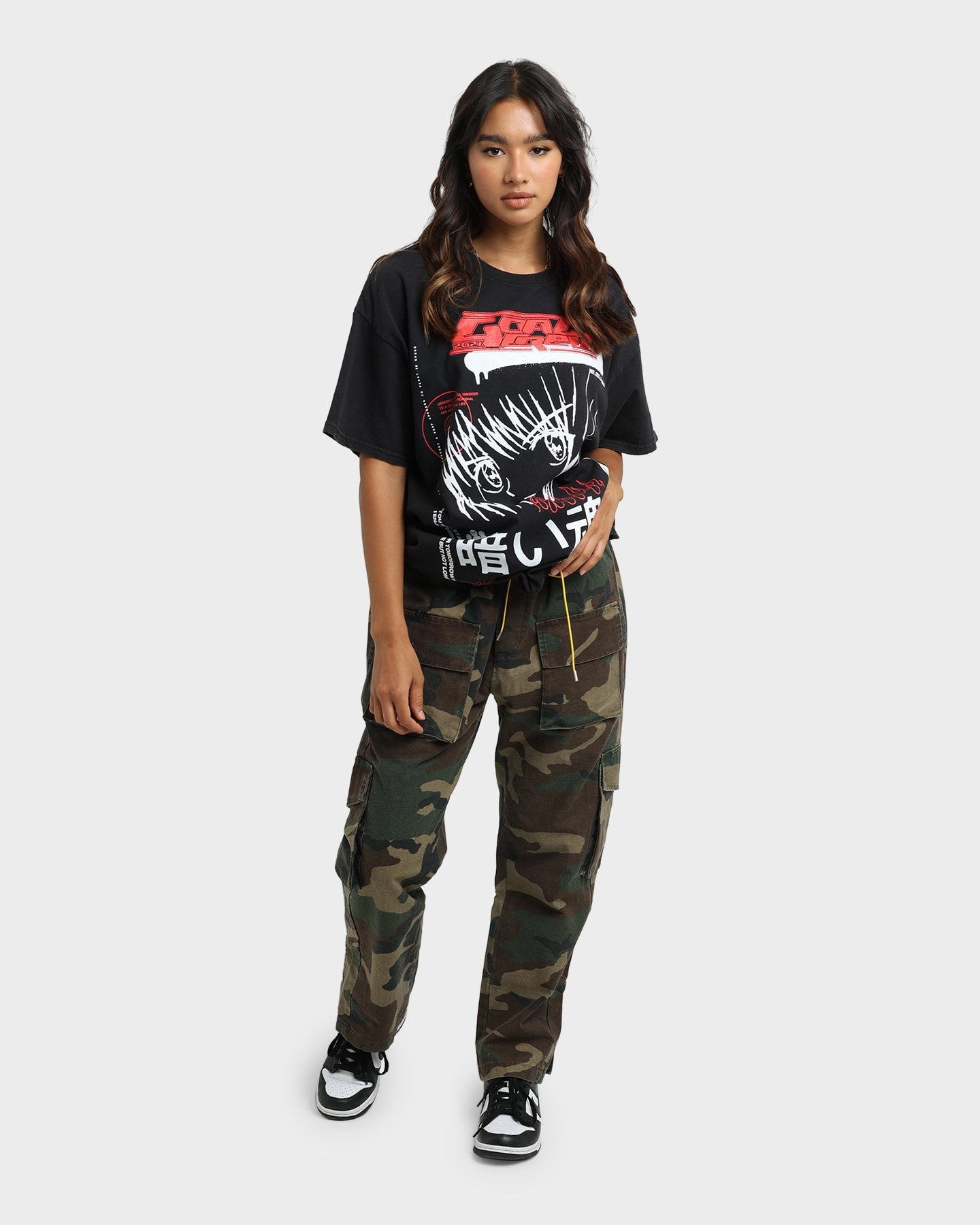 Hypoallergenic fabric Goat Crew Korea T-Shirt Black Wash