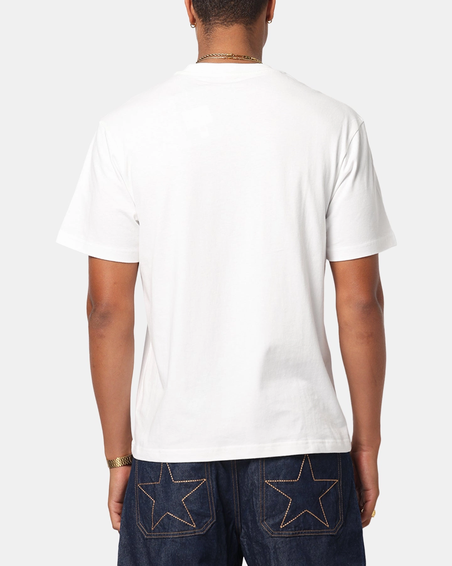 Classic timelessness Raw Edge Hem Mitchell & Ness North Melbourne Kangaroos Mascot T-Shirt Vintage White