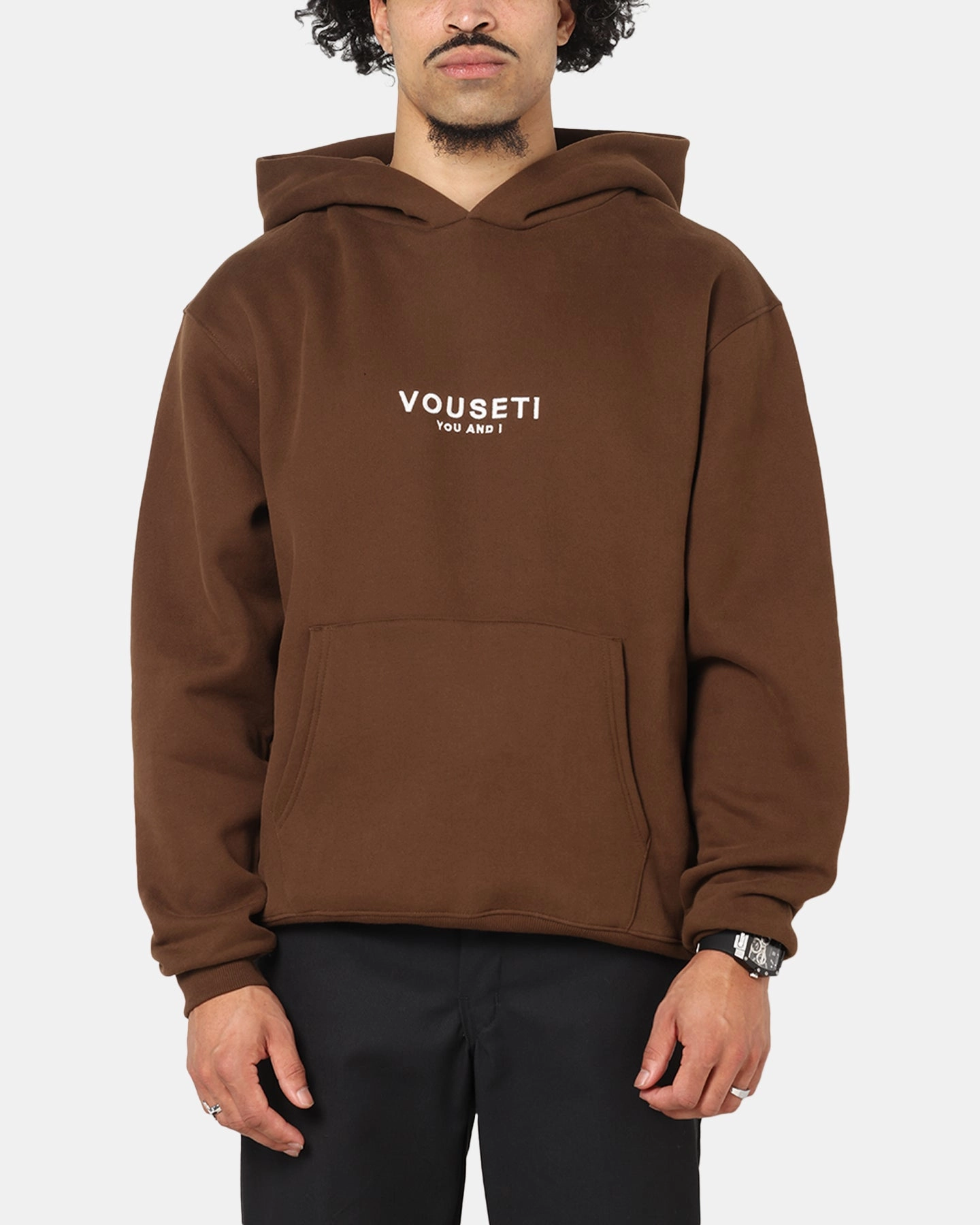 Vouseti Vouseti OG Hoodie Mocha Ant like Minimalist Design