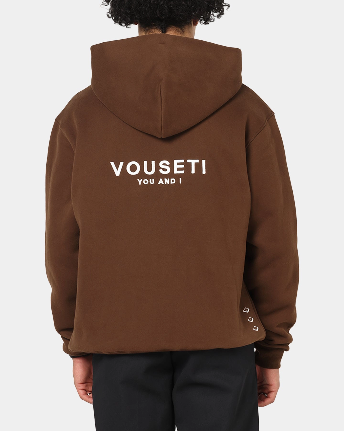 Cropped Style men's style Vouseti Vouseti OG Hoodie Mocha