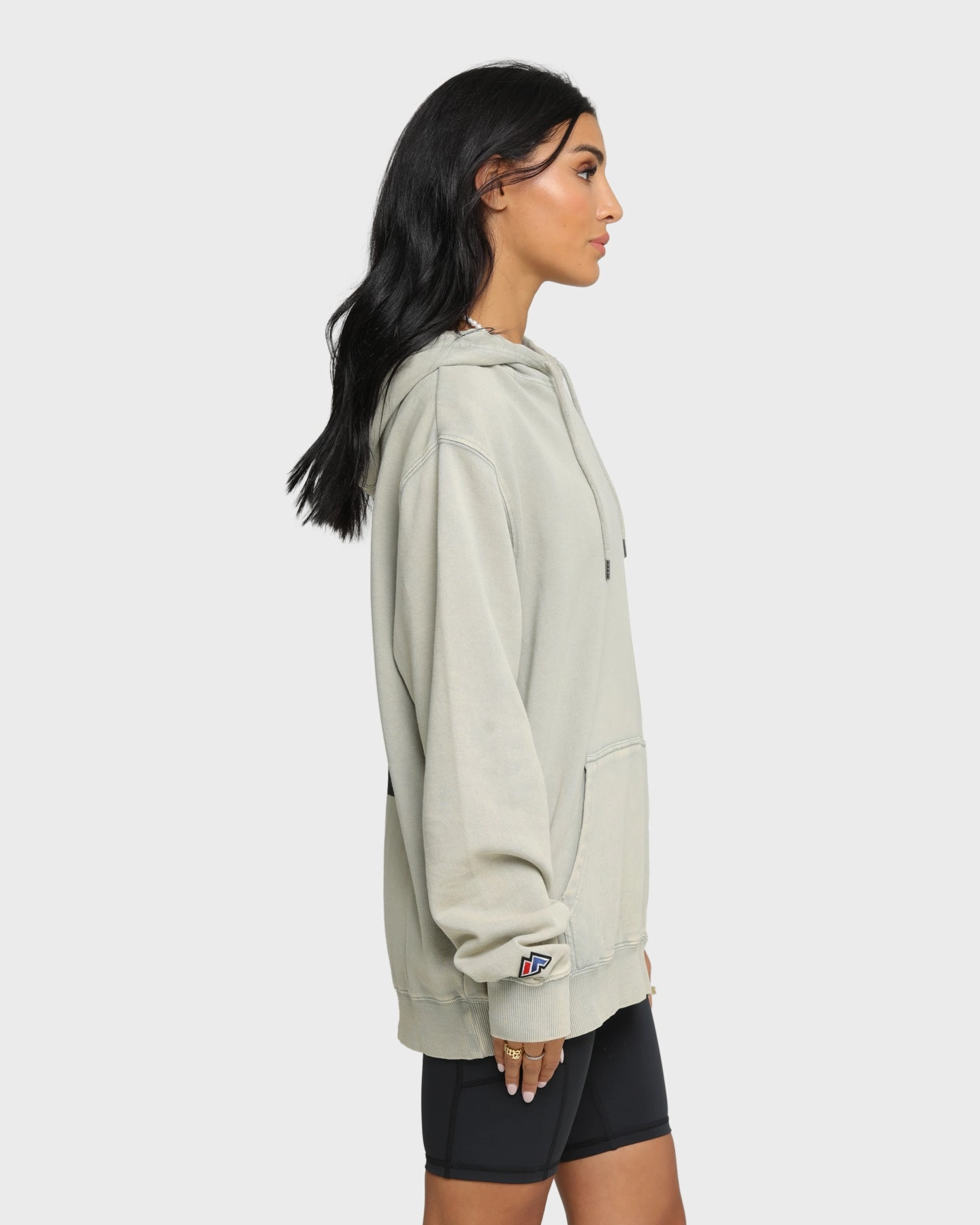 heirloom Majestic Athletic Los Angeles Dodgers Duke Washed Hoodie Snow Wash Pale