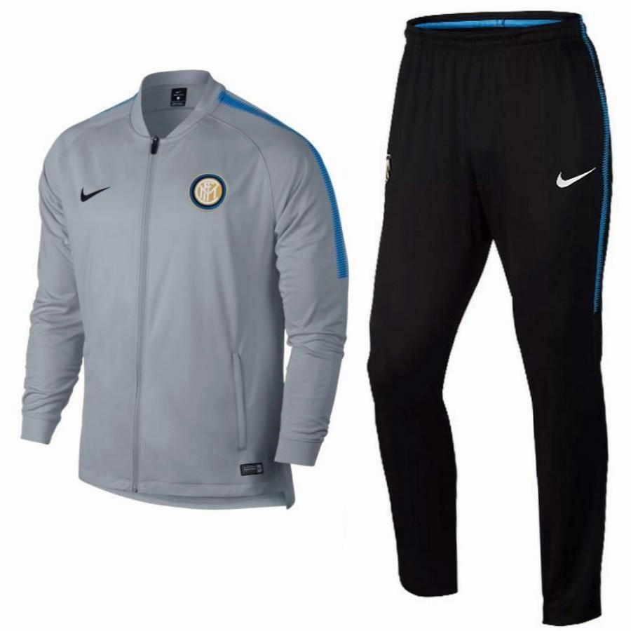 Inter Milan Presentation Soccer Tracksuit 2018 - Nike Suede