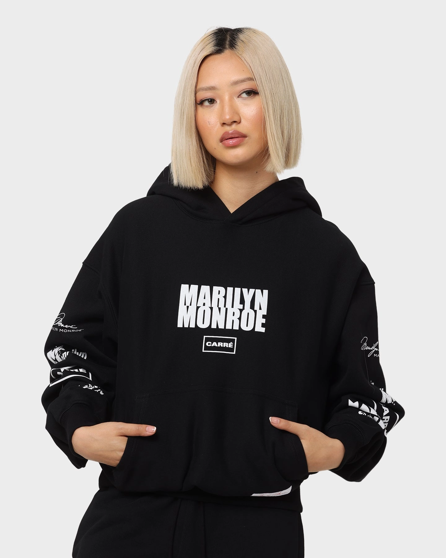 Carr?? X Marilyn Monroe Bold Is Beautiful Hoodie Black Tear Resistant Panels