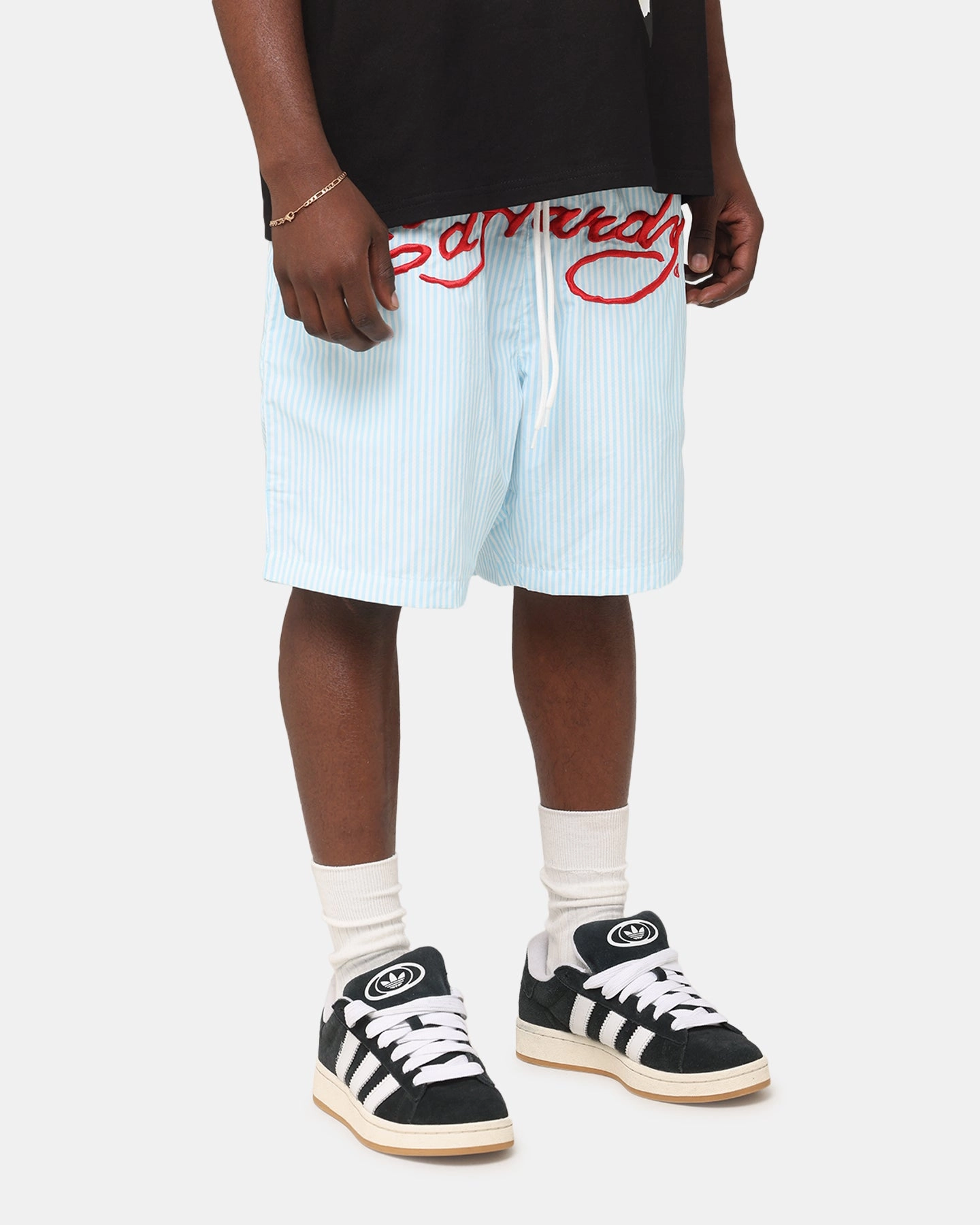 entertainment industry Ed Hardy Beach Shorts Blue Stripe