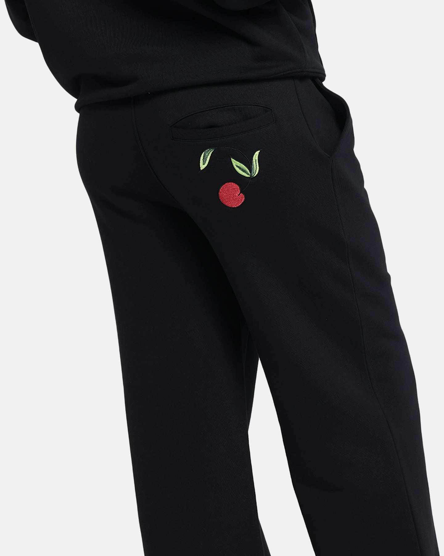 Light Fabric Ed Hardy Cherry Trackpants Black