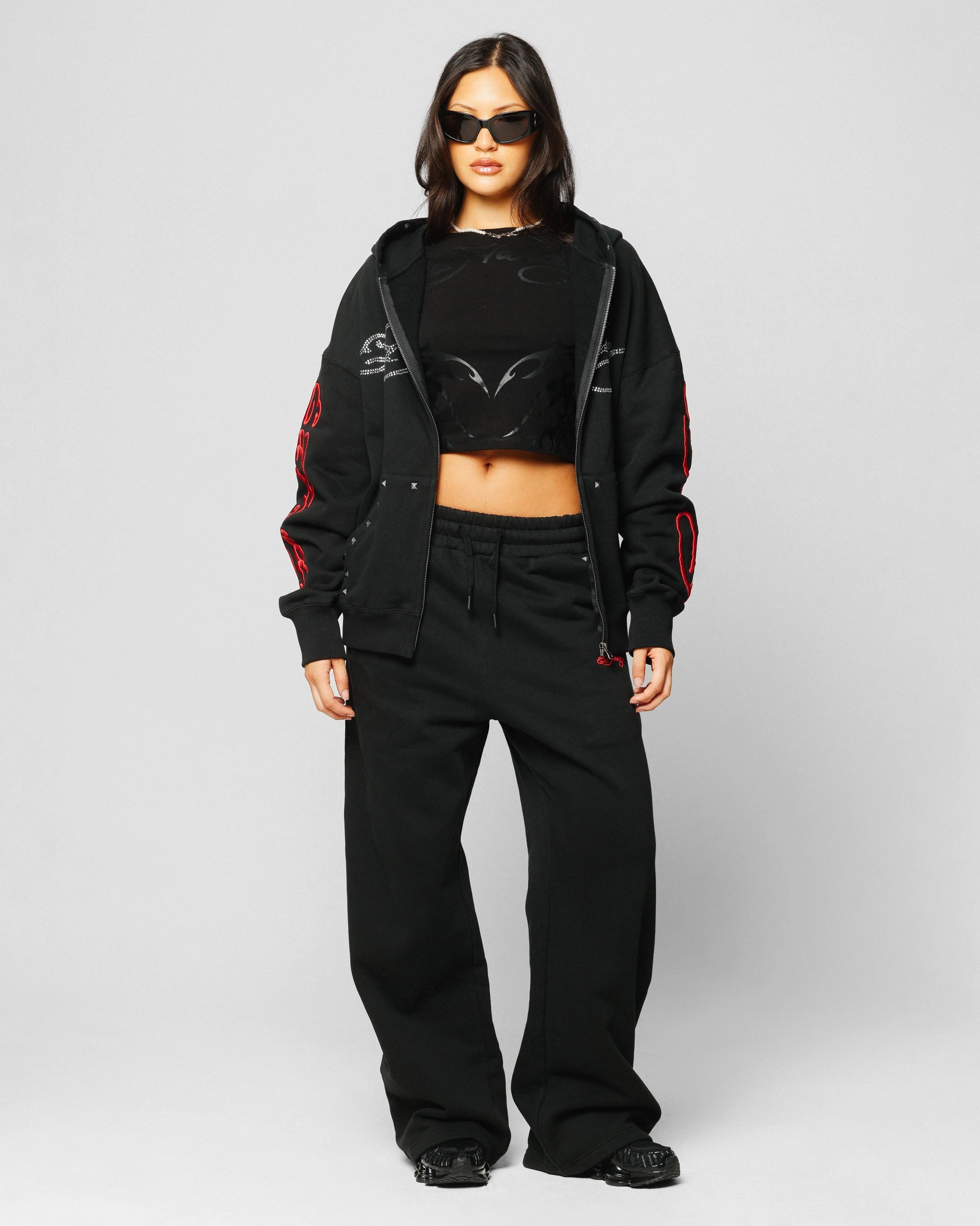 Mass market appeal Ed Hardy Ed Hardy Hoodie Black