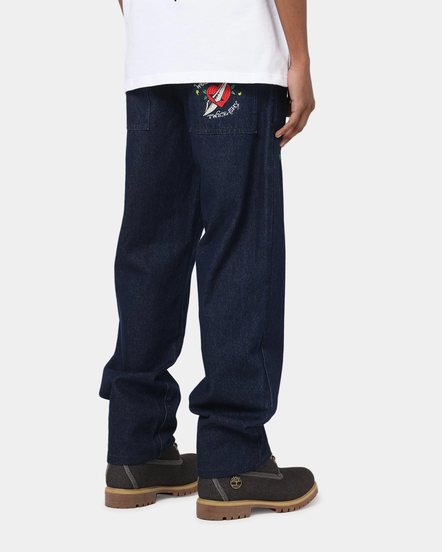 Ed Hardy Once Wounded Jeans Dark Indigo All Around