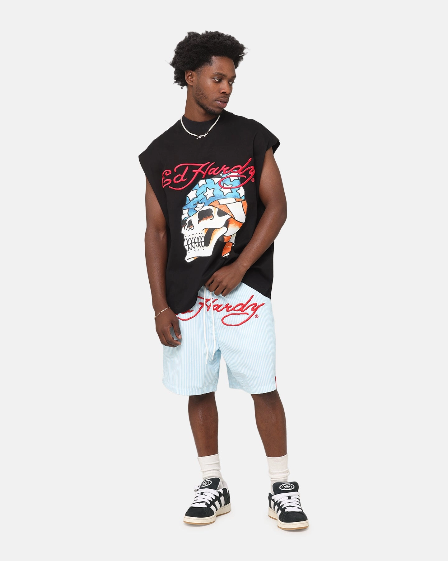 Recommended Ed Hardy Rebel Oversized Muscle T-Shirt Black