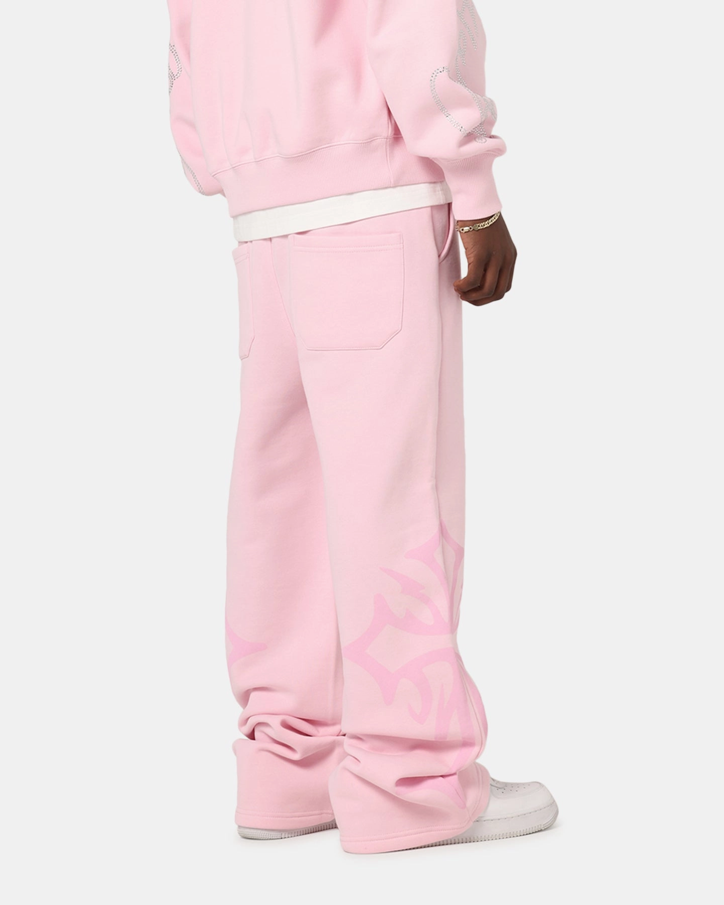 Ed Hardy Trinity Sweatpants Pink Seamless Technology