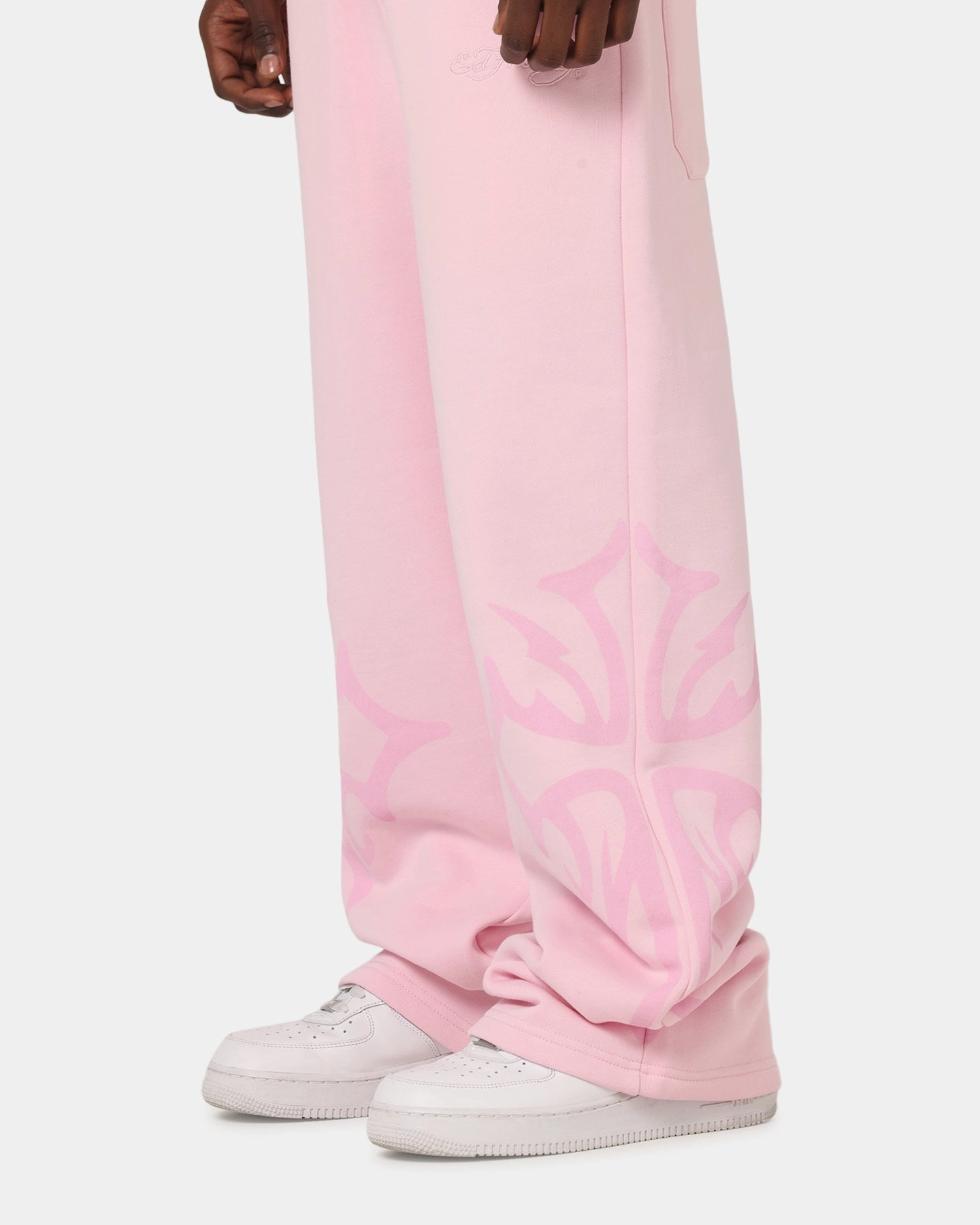 Ed Hardy Trinity Sweatpants Pink WrinkleFreeFinish