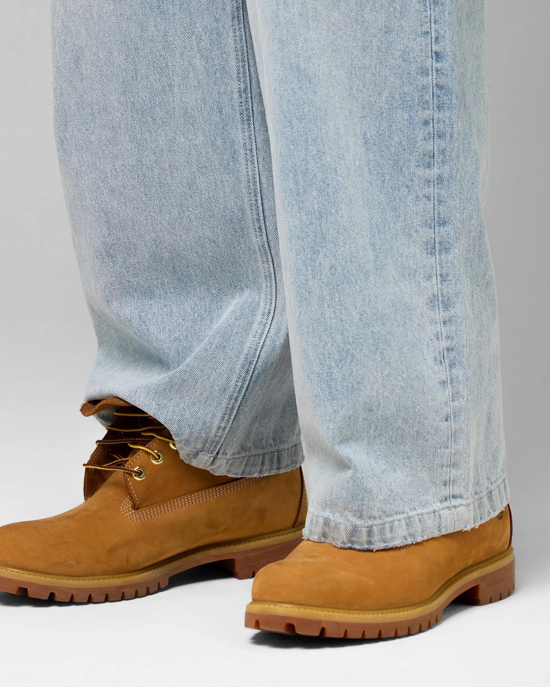 Relaxed Comfort Wear Ed Hardy Wide Leg Skull Jeans Light Blue