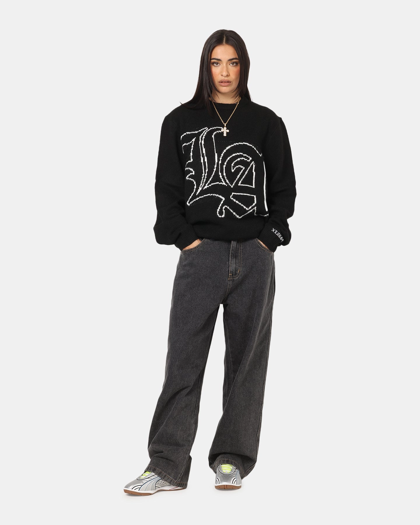 X-Large Mark Bull Denim 91 Pants Washed Black Sustainable Road Trip Minimalist Pocket Design