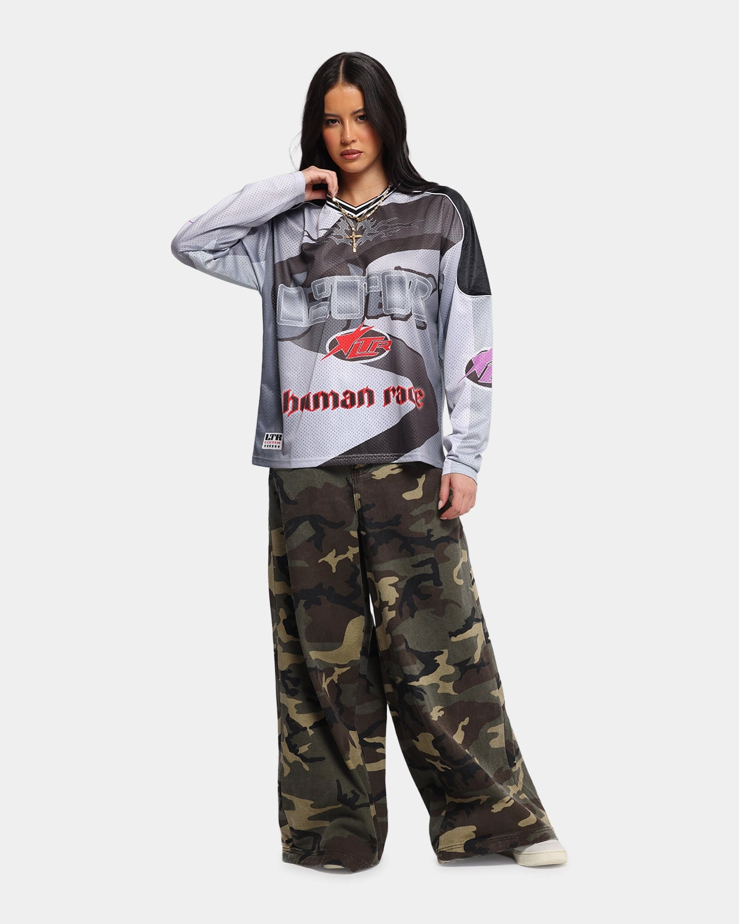 Function Fit Loiter Skate Jeans Woodland Camo