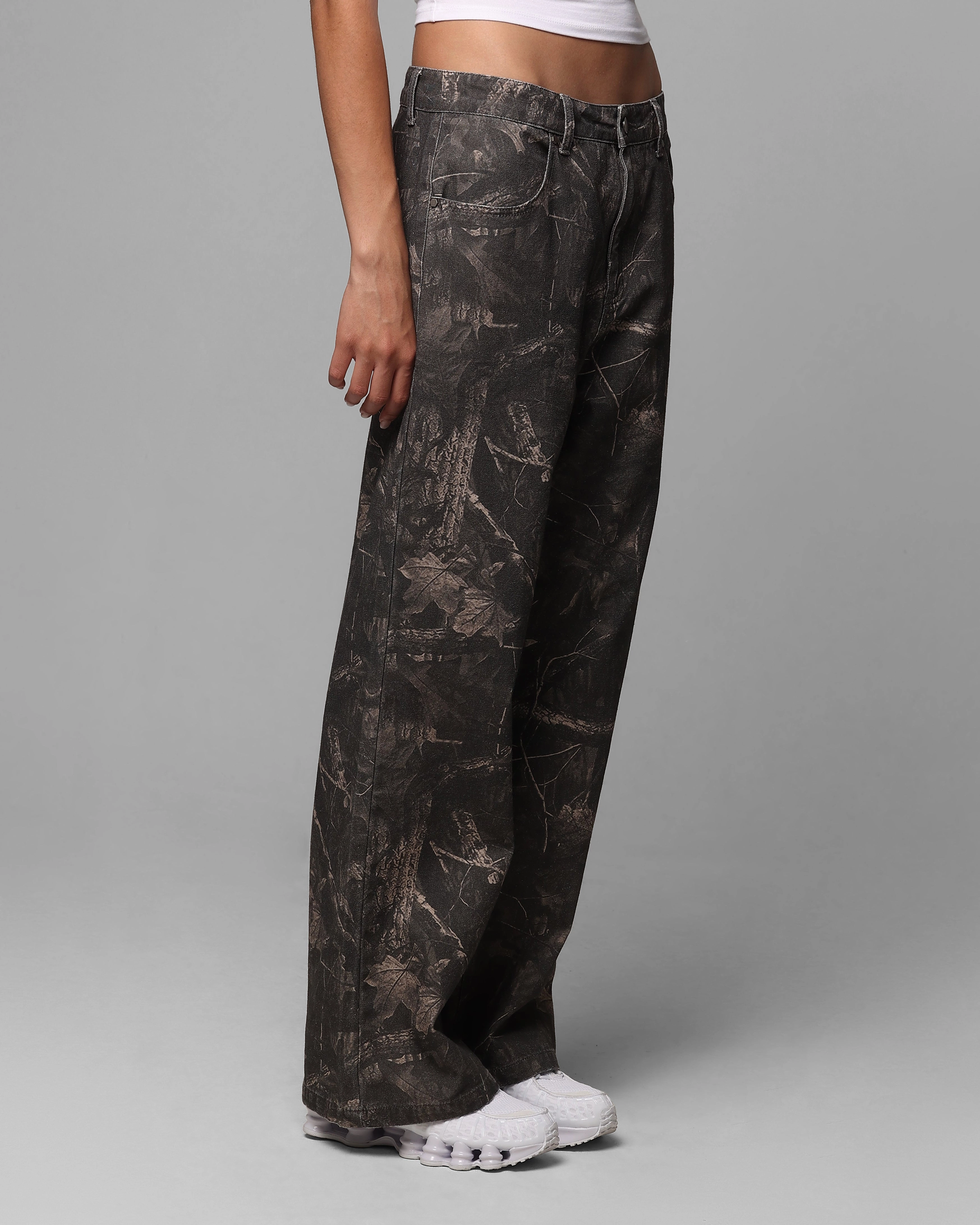 Loiter Hunter Camo Pants Camo Mix Modern Vibes Soft Stretch