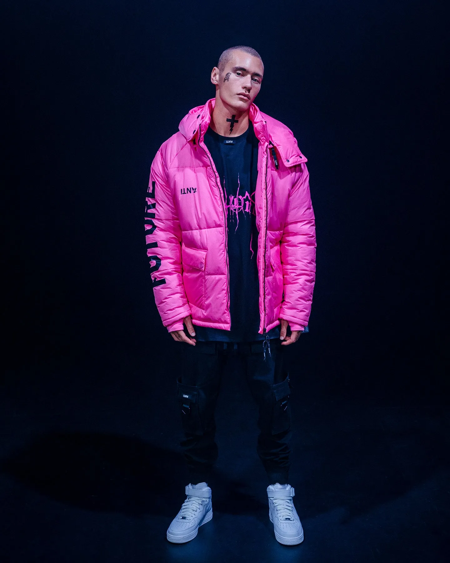 Anti-pilling The Anti Order Hyphen ATD Puffer Jacket Lethal Pink
