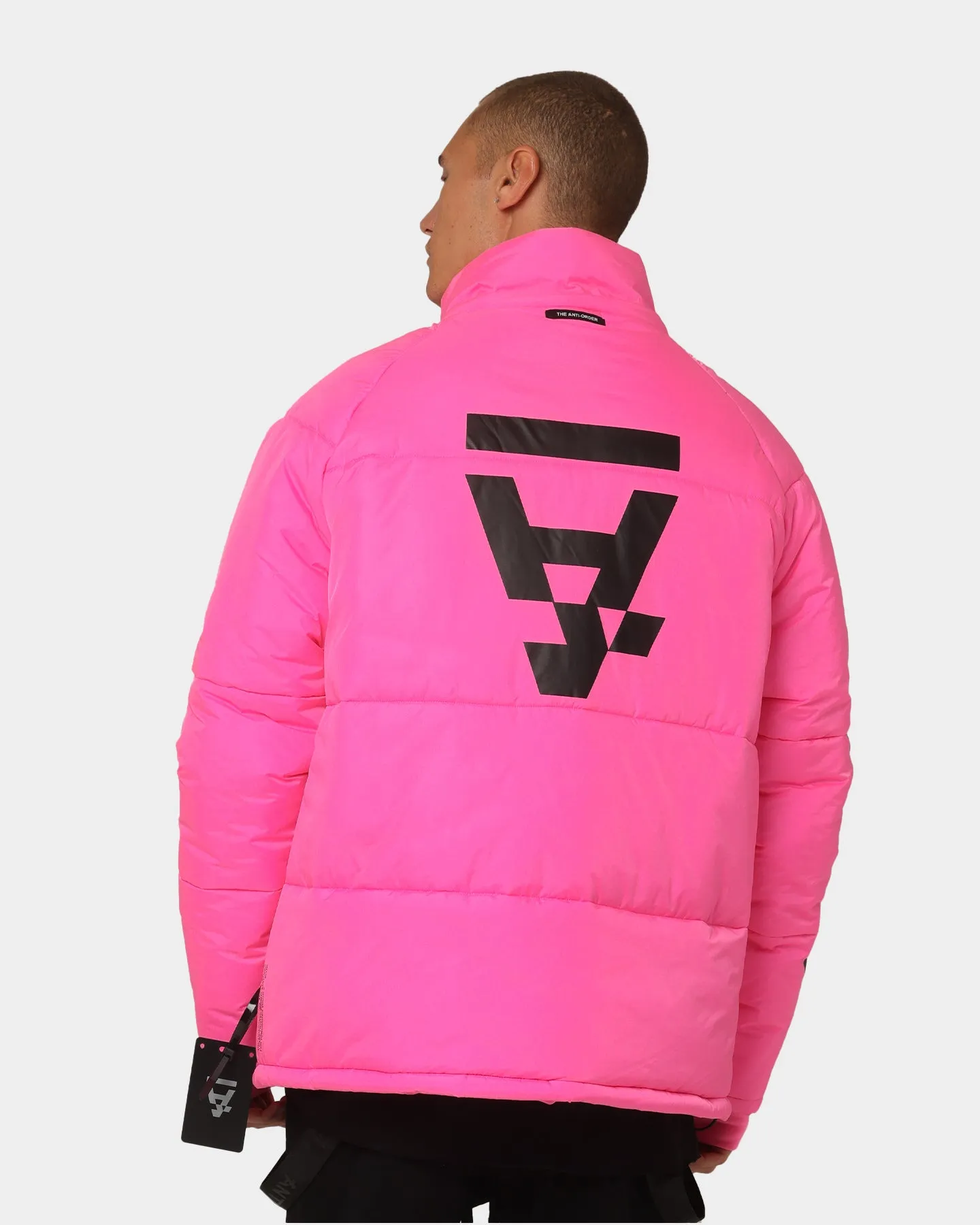 Warm Thinsulate The Anti Order Hyphen ATD Puffer Jacket Lethal Pink