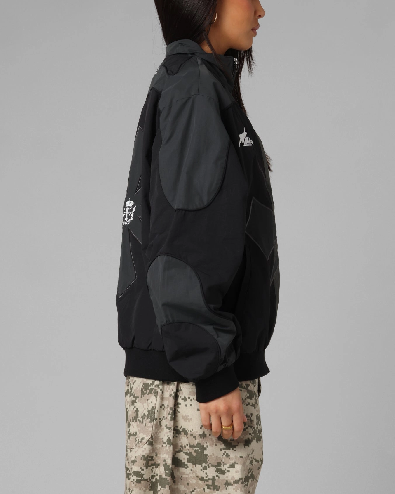 Statement Loiter Club Classic Track Jacket Black