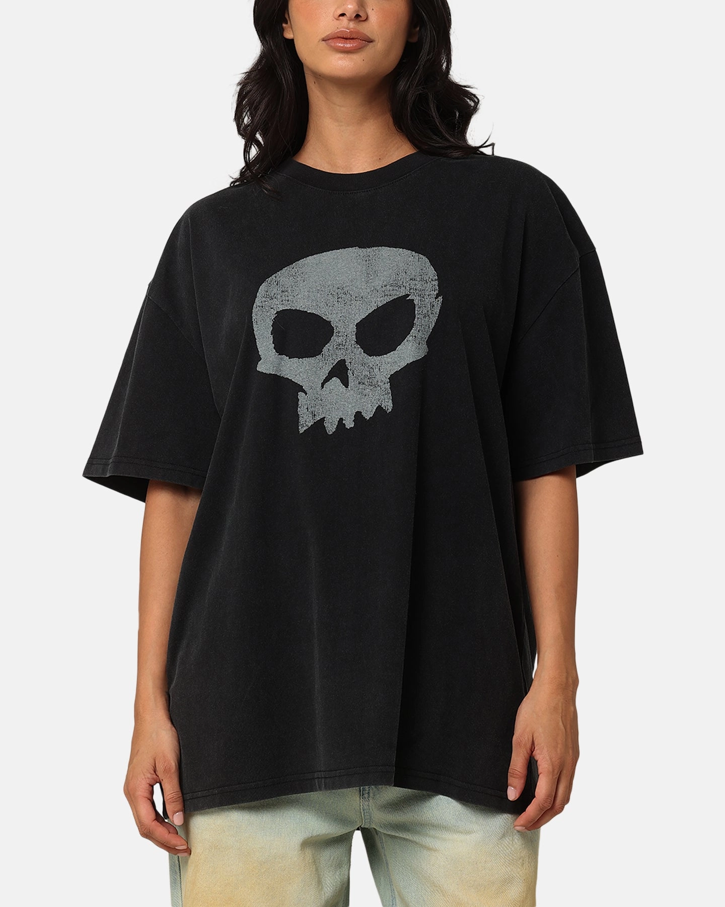 Basic Wear Modern Casual Vintage American Thrift Disney Pixar Sid Heavy T-Shirt Vintage Black