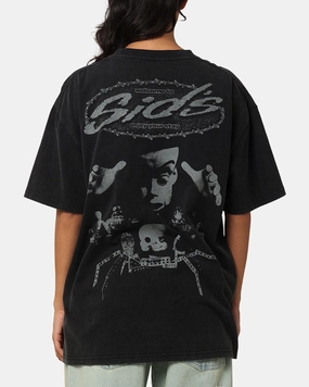 Vintage American Thrift Disney Pixar Sid Heavy T-Shirt Vintage Black Casual Touch