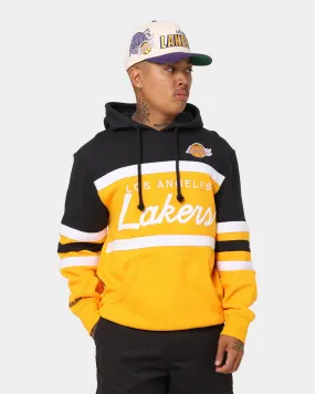 Mitchell & Ness Men's Los Angeles Lakers Head Coach Hoodie Black Bestseller