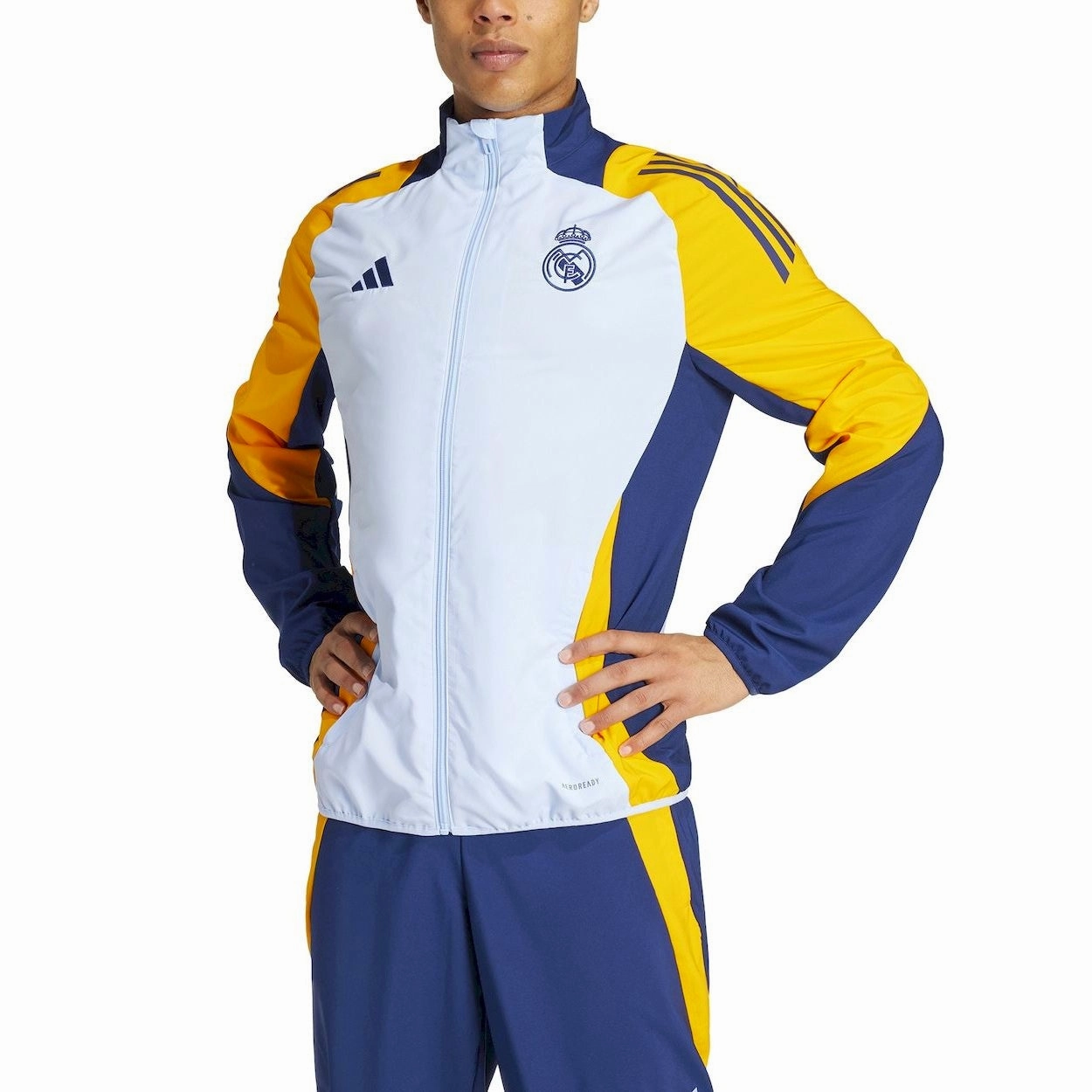 Patch Real Madrid presentation soccer tracksuit 2024/25 - Adidas