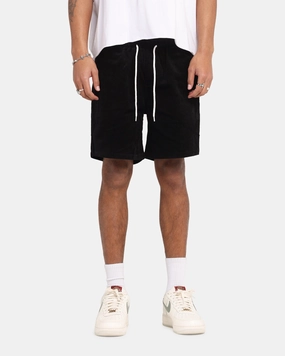 XXIII Riven Cord Shorts Black education industry