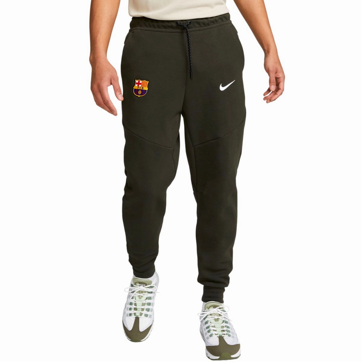 FC Barcelona Tech Fleece presentation tracksuit 2023/24 - Nike Torsion Control Bridge plastic