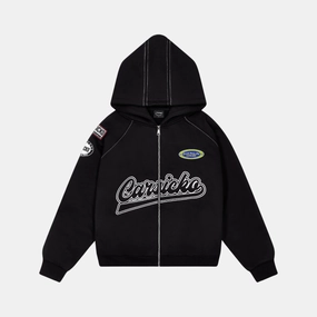 HeatRegulating Fibers Soap Carsicko Racing Club Hoodie - Black