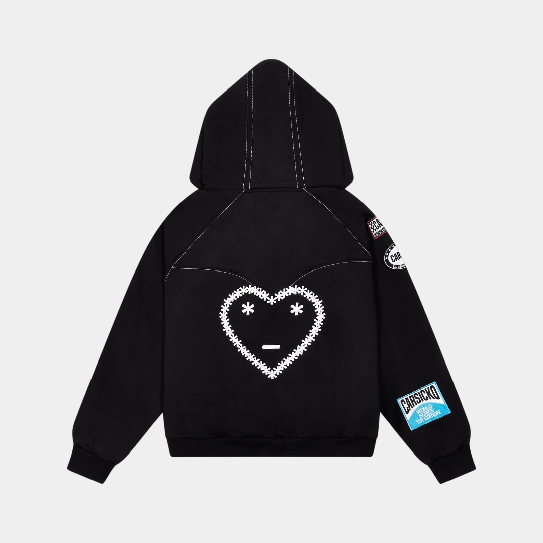 Carsicko Racing Club Hoodie - Black resin Expedition gear