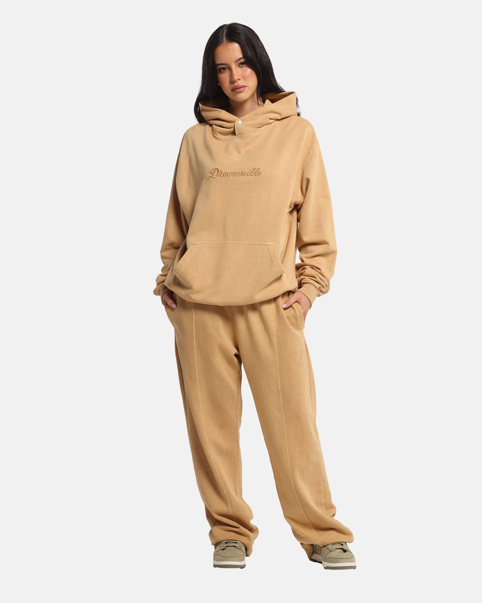 Dreamville Tonal Hoodie Sand Wash Beachwear