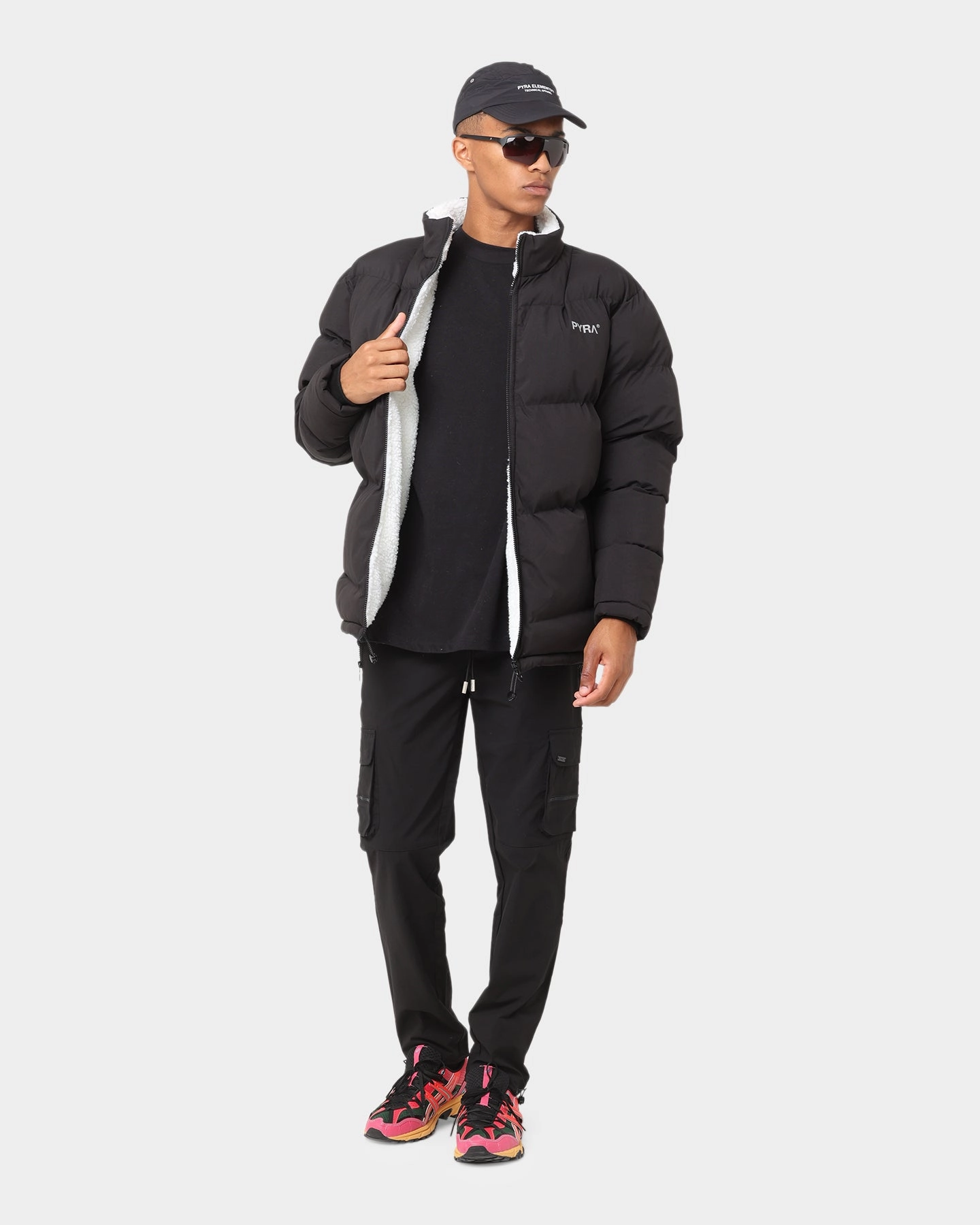 Sport Comfort Assist PYRA Sherpa Puffa Jacket Black