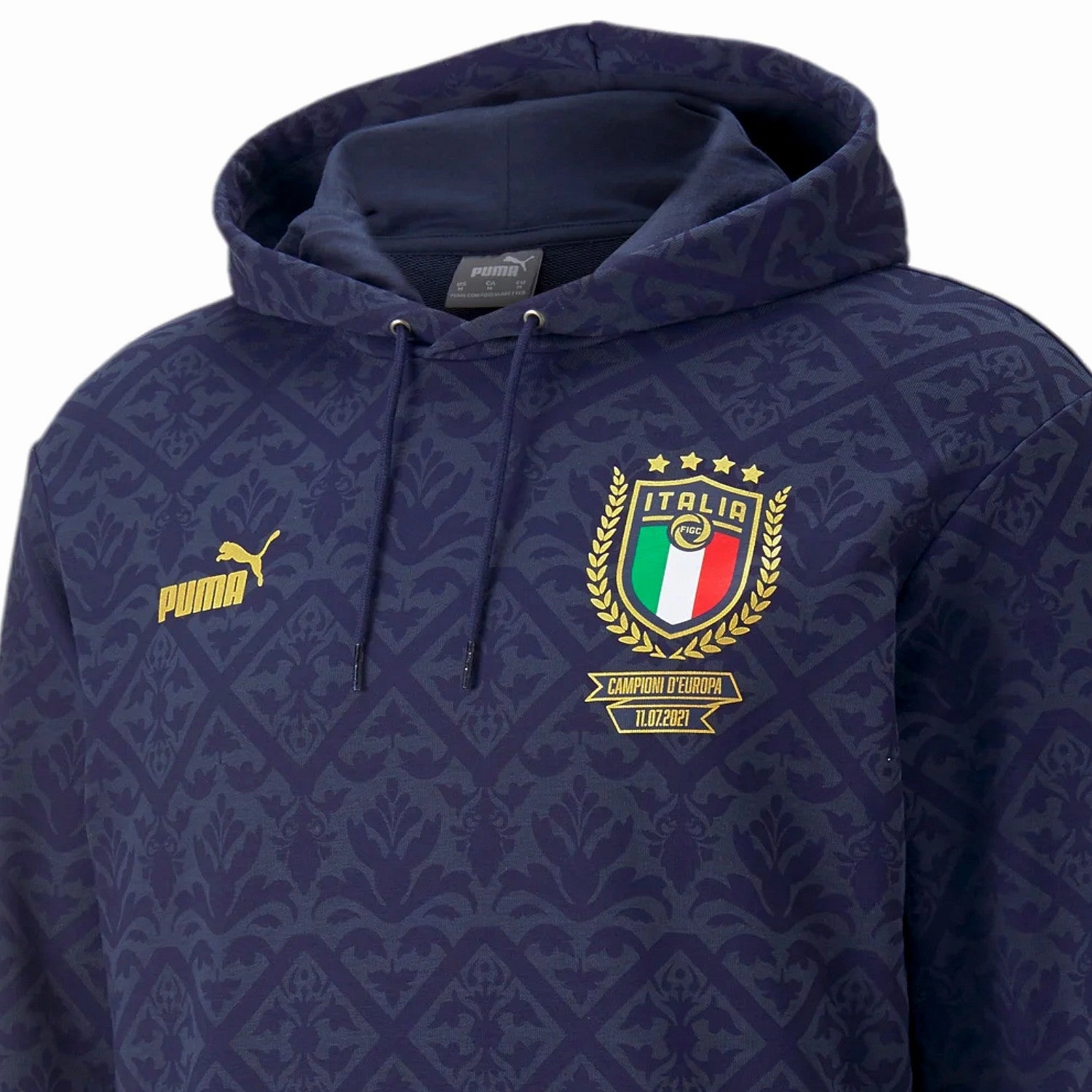 Italy Euro Winner graphic presentation tracksuit 2021/22 navy - Puma UV protection coating fossil fuels