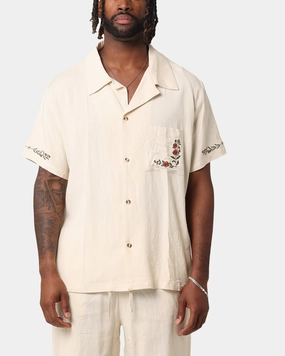 XXIII Serene Linen Button Up Shirt Off White Current Style Holiday Gift