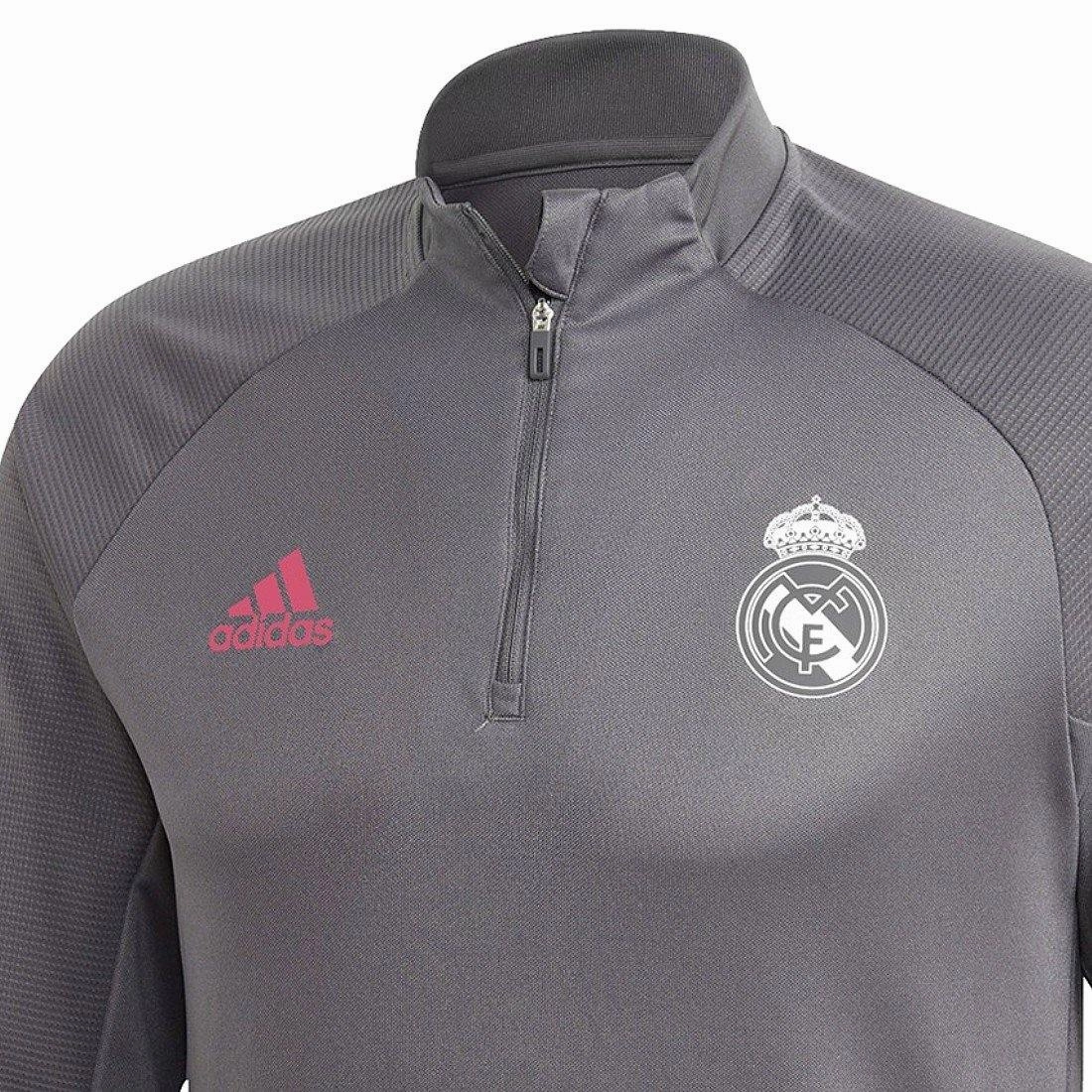 Real Madrid soccer grey technical training tracksuit 2020/21 - Adidas Animal Print Office Casual