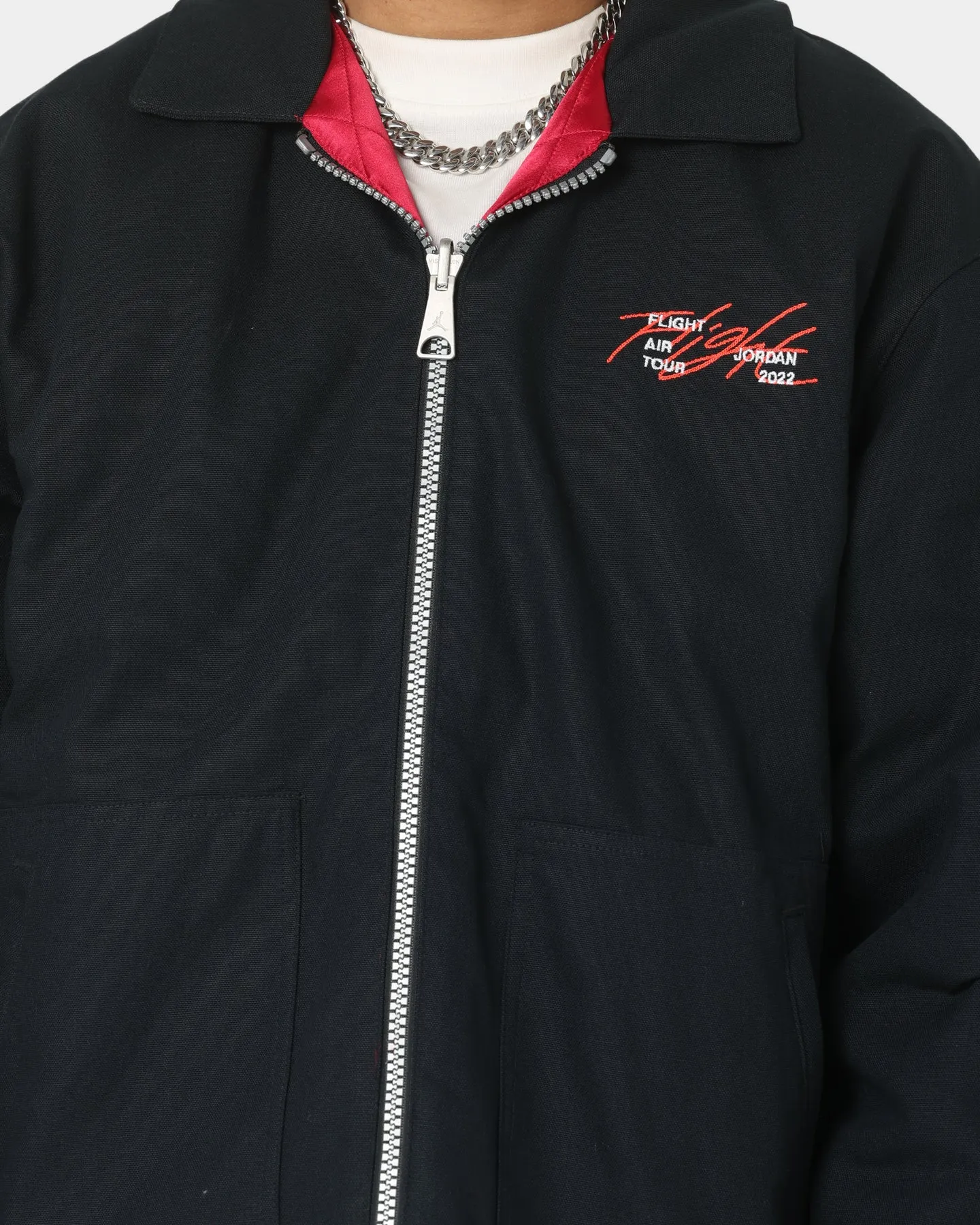 Jordan Jordan Flight Heritage Jacket Black/Mystic Hibiscus hypoallergenic material