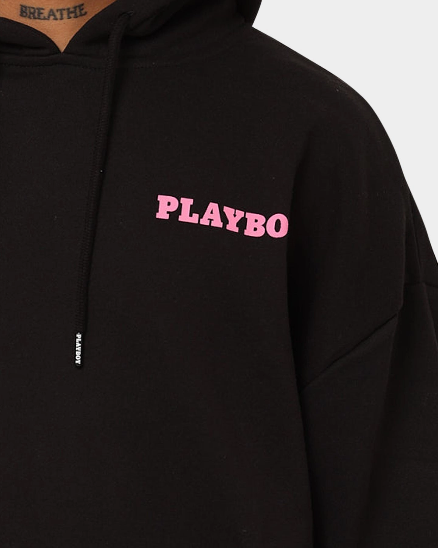 Playboy November '13 Monotone Hoodie Black Magenta Free Motion Design Argue