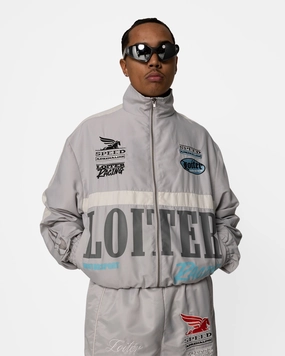 Loiter Speedway Windbreaker Jacket Grey hunters
