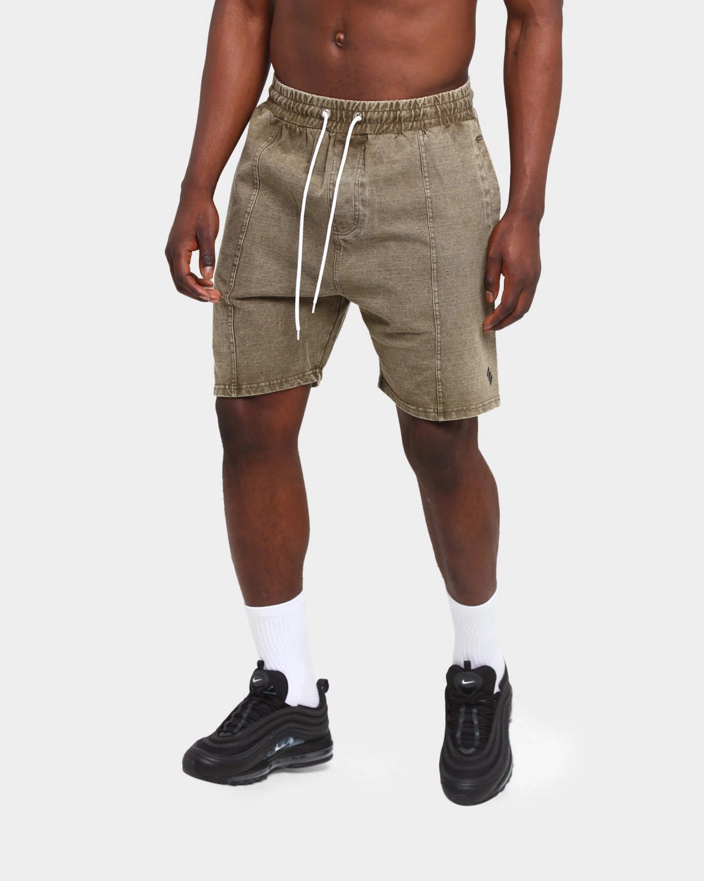 Elevn Clothing Co. VTG Washed Shorts Forest education industry