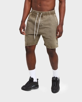 Elevn Clothing Co. VTG Washed Shorts Forest education industry