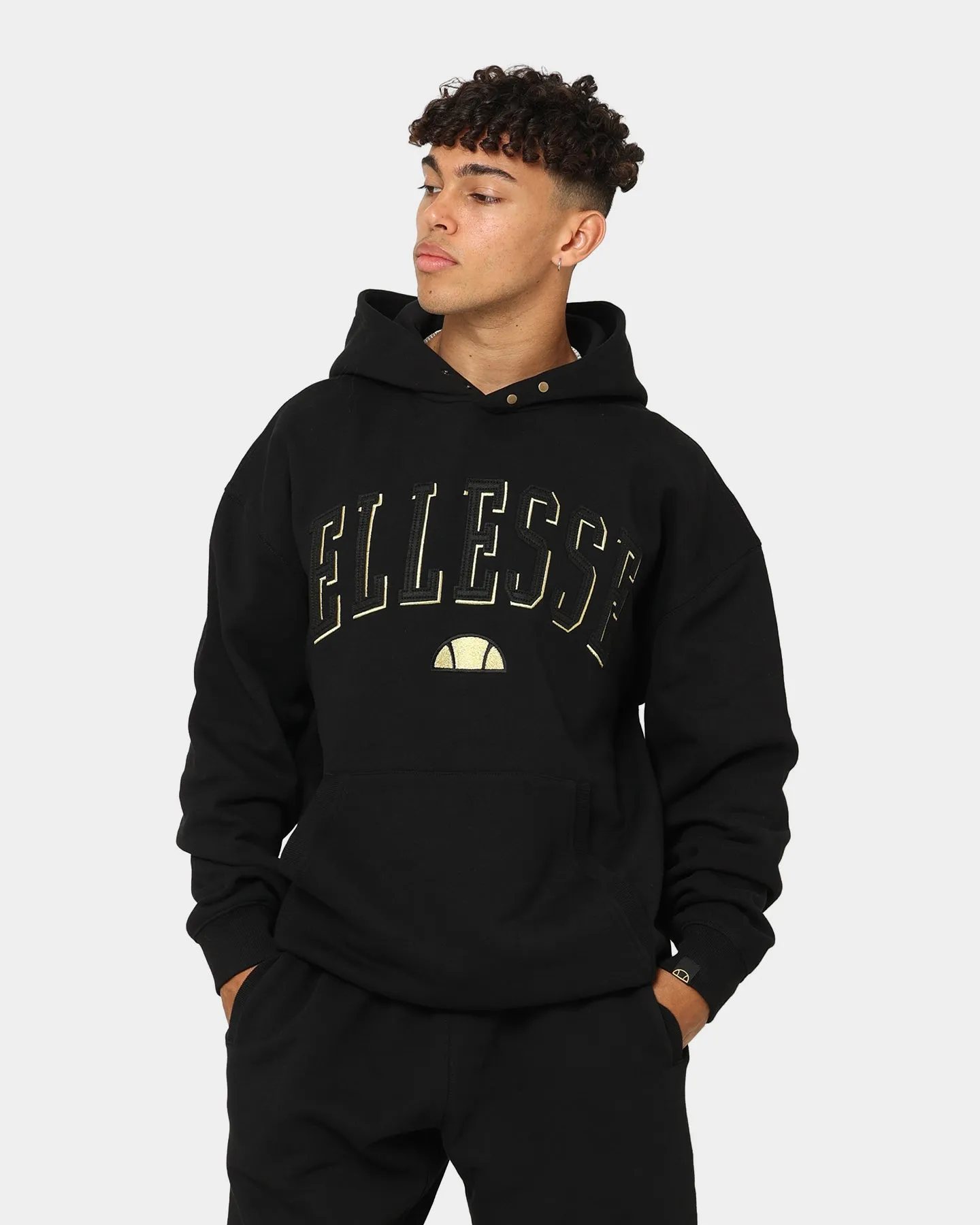 suitable for exercise Maximize Ellesse Duke Hoodie Black/Gold